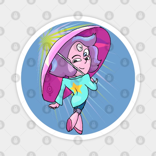 Rainbow Quartz 2.0 chibi Magnet by Oniryah